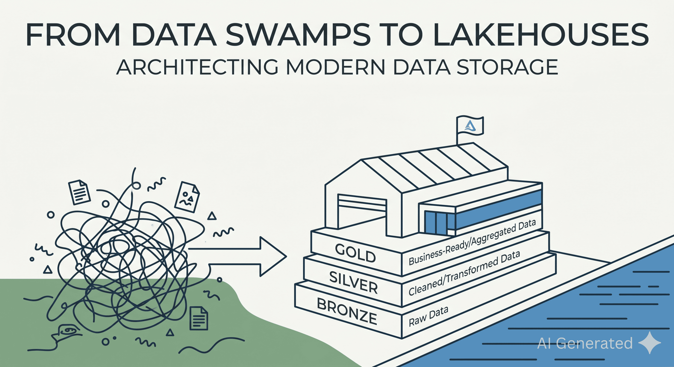 From Data Swamps to Lakehouses: Architecting Modern Data Storage