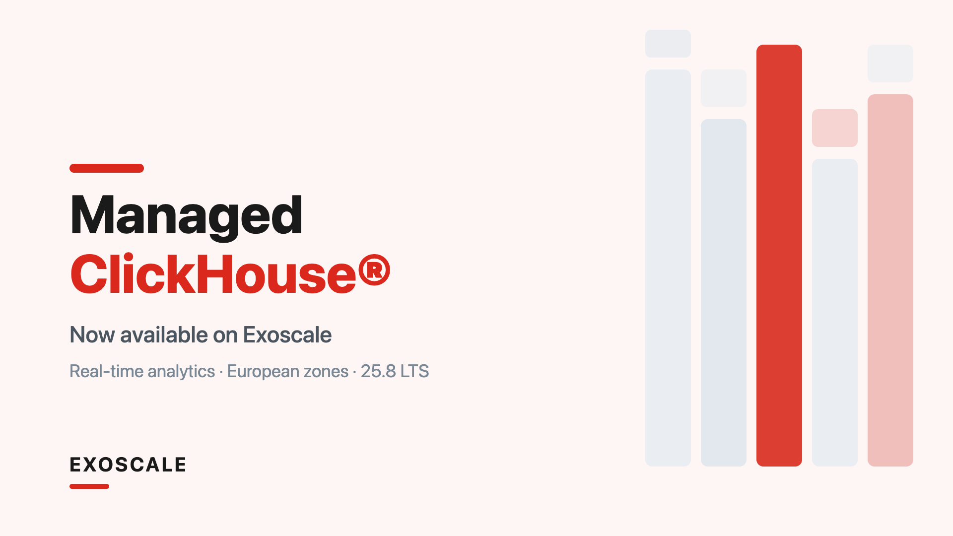 Introducing ClickHouse® on Exoscale: Real-Time Analytics