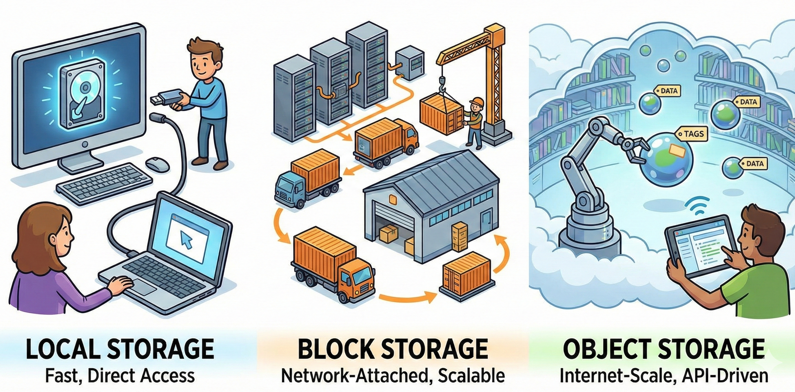 Exploring Different Storage Options at Exoscale