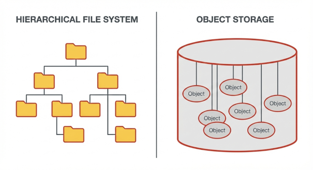 filesystem vs object storage