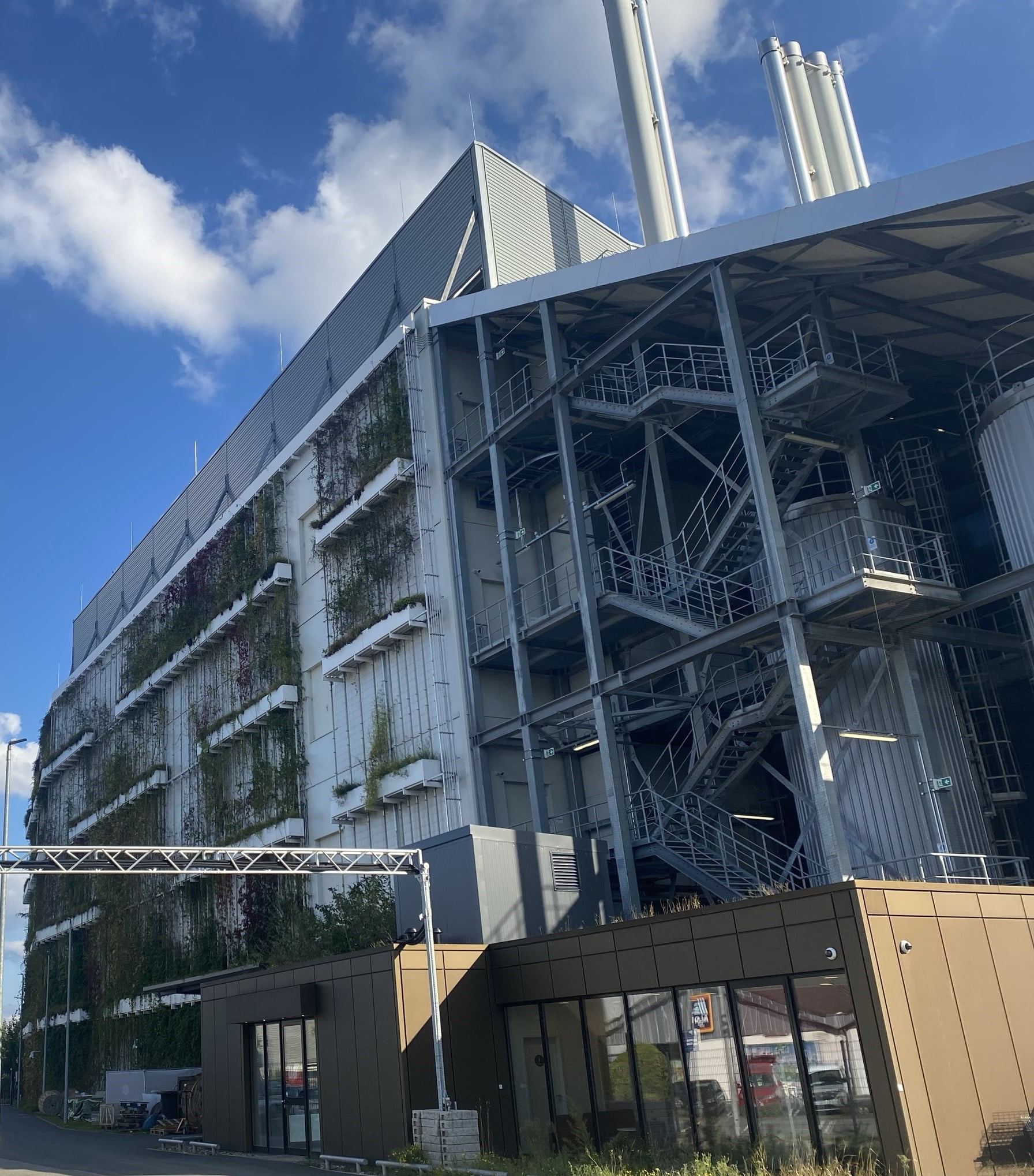 The Equinix data center facility in Frankfurt