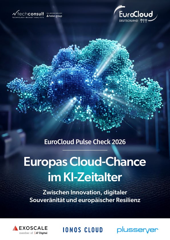 Cover of the EuroCloud Pulse Check 2026 study
