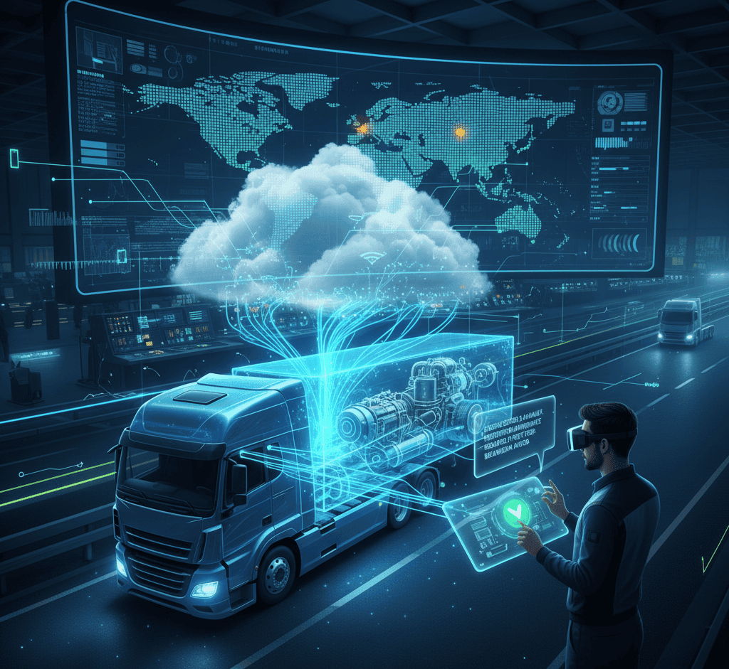 Digital Twin in Logistics with Kafka